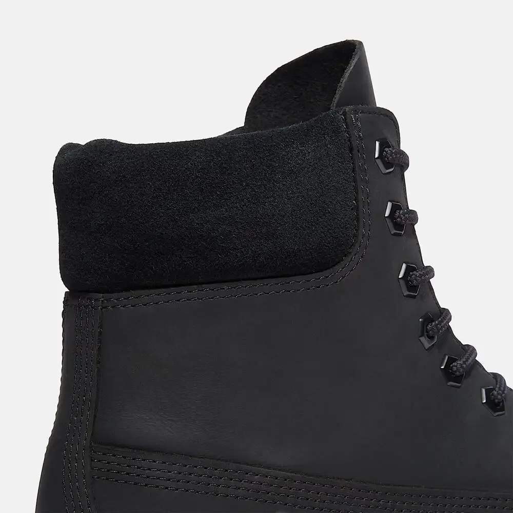 TIMBERLAND 25 MEN'S 10 BLACK FULL GRAIN 6 INCH WATERPROOF BOOT NIB